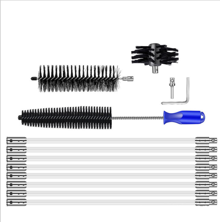 High-quality Pipe Cleaning Combo Set Chimney Cleaning Brush Pipe Cleaning Brush Quick Connection And Quick Change